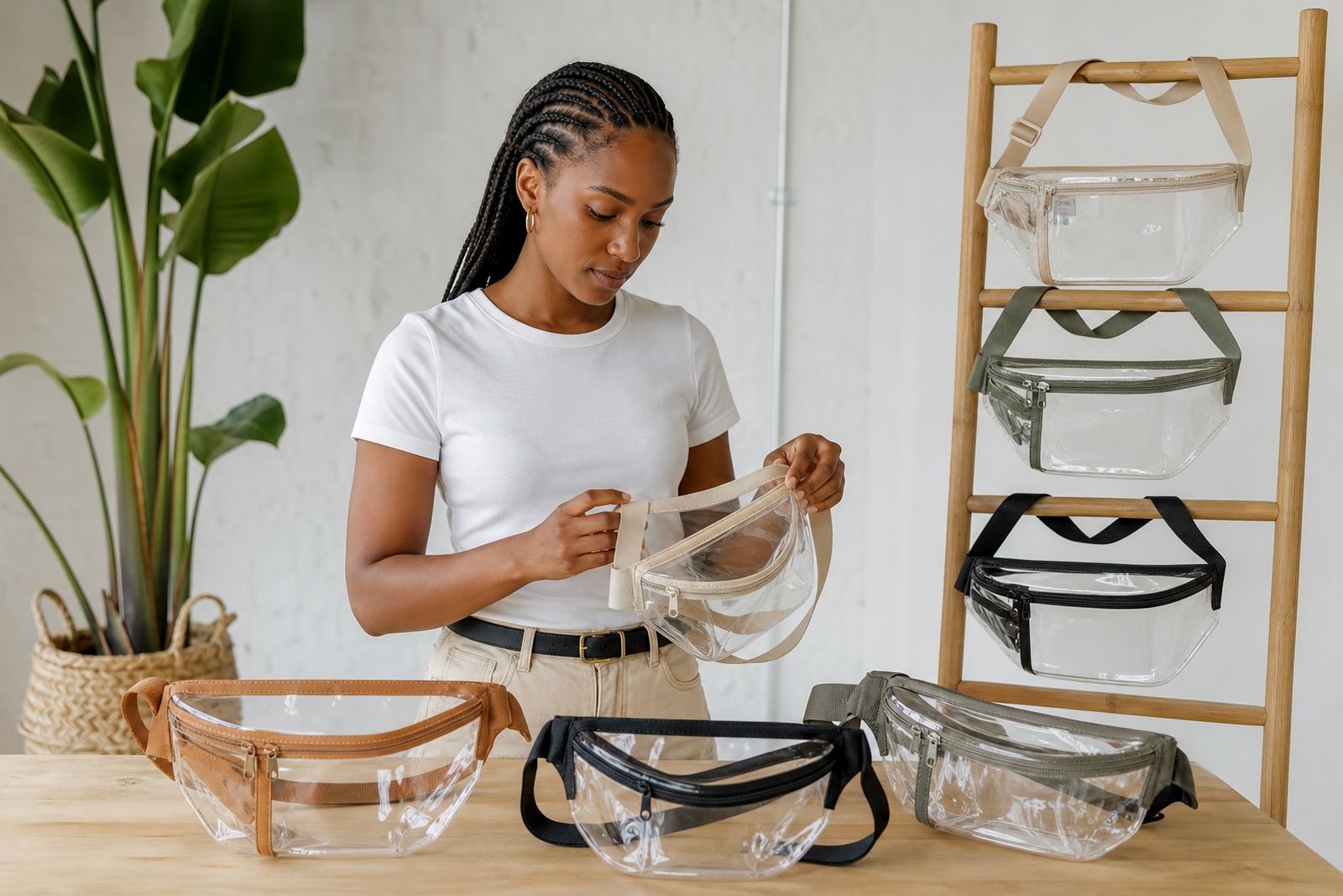 Clear Belt Bag